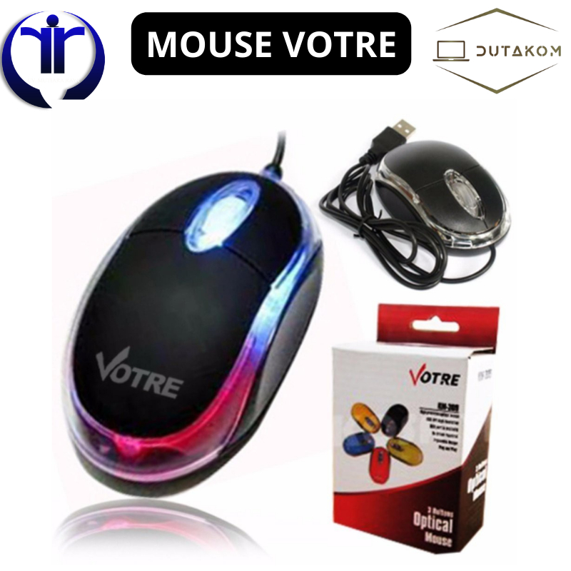 Jual mouse votre usb km-309 (ADA LIGHT NYA) | Shopee Indonesia