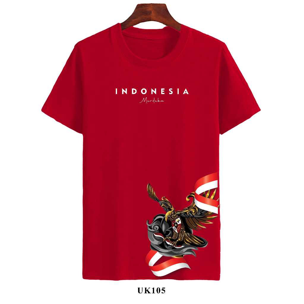 Jual Kaos Distro Kemerdekaan Tshirt 17 Agustus Pria Wanita Unisex