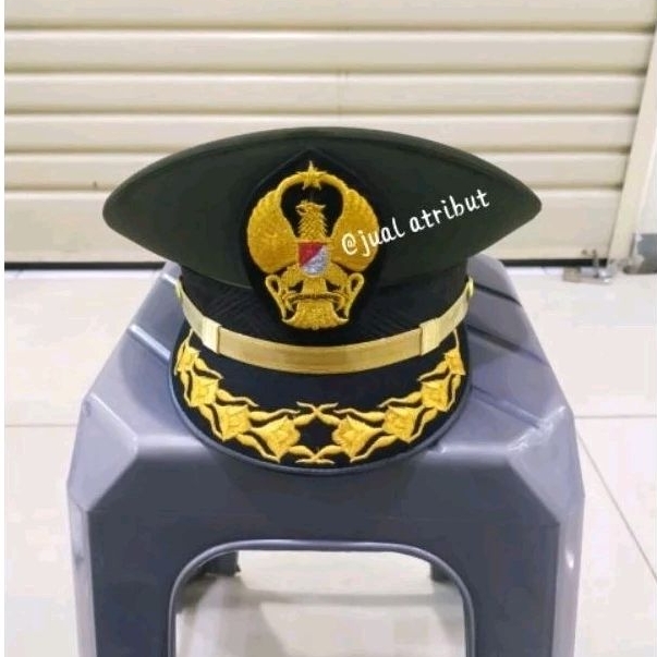 Jual PET PDU PAMEN TNI AD Topi upacara Pria PAMEN TNI AD Exclusive ...