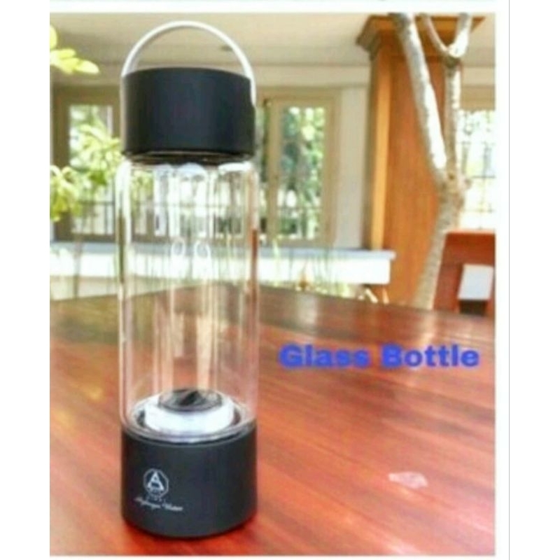 Jual Botol Air Hidrogen Kaca Komplit Inhaler & Sporty - Hydrogen Water ...
