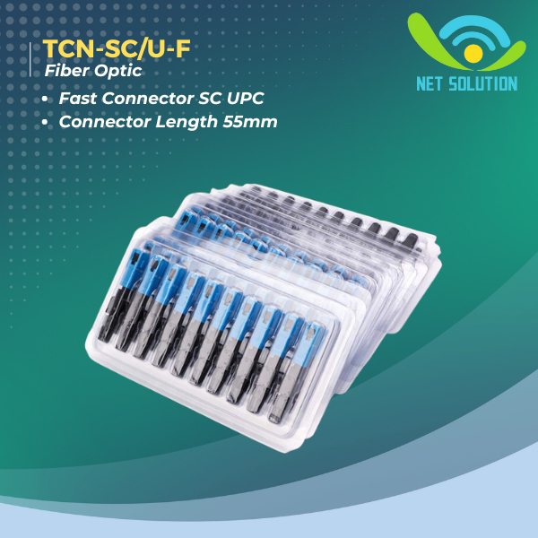 Jual Fiber Optic SC UPC Fast Connector / FTTH Fast Connector SC 100 PCS ...