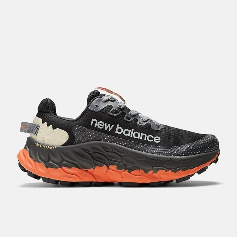 Jual New Balance Fresh Foam X More Trail v3 Mens Trail Running Shoes Black Orange Shopee Indonesia
