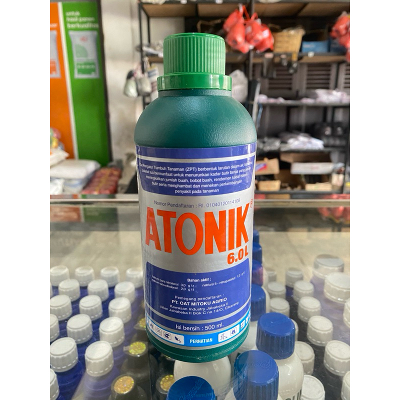 Jual Atonik 6.0L 500ml Pupuk Cair Hormon Zat Pengatur Tumbuh ZPT ...