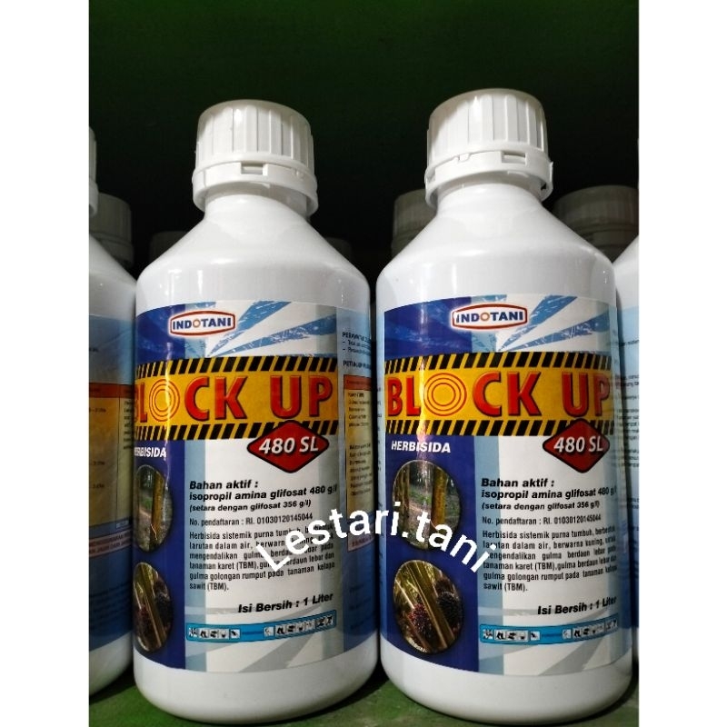 Jual BLOCK UP 480 SL(1LT) herbisida sistemik bunuh rumput sampay akar ...