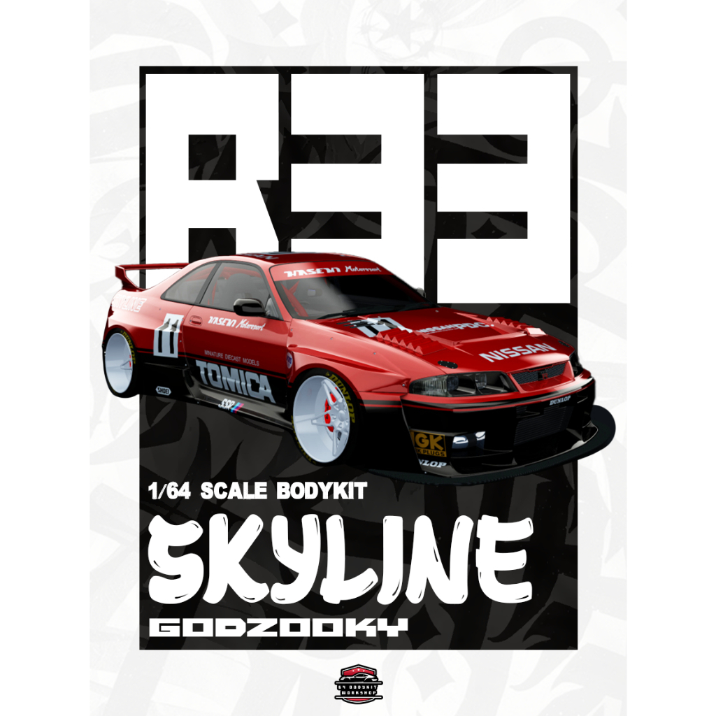 Jual Wide BodyKit Instant BW6 Custom NISSAN SKYLINE S13 ORIGIN LABO ...