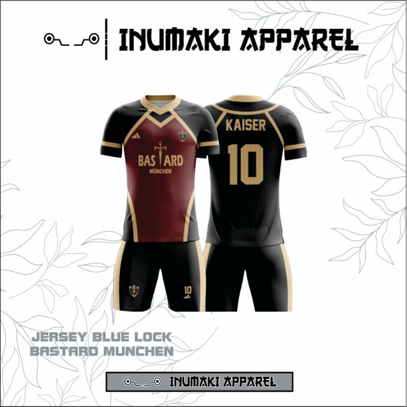 Jual Jersey Anime Blue Lock Bastard Munchen (Michael Kaiser) Bisa