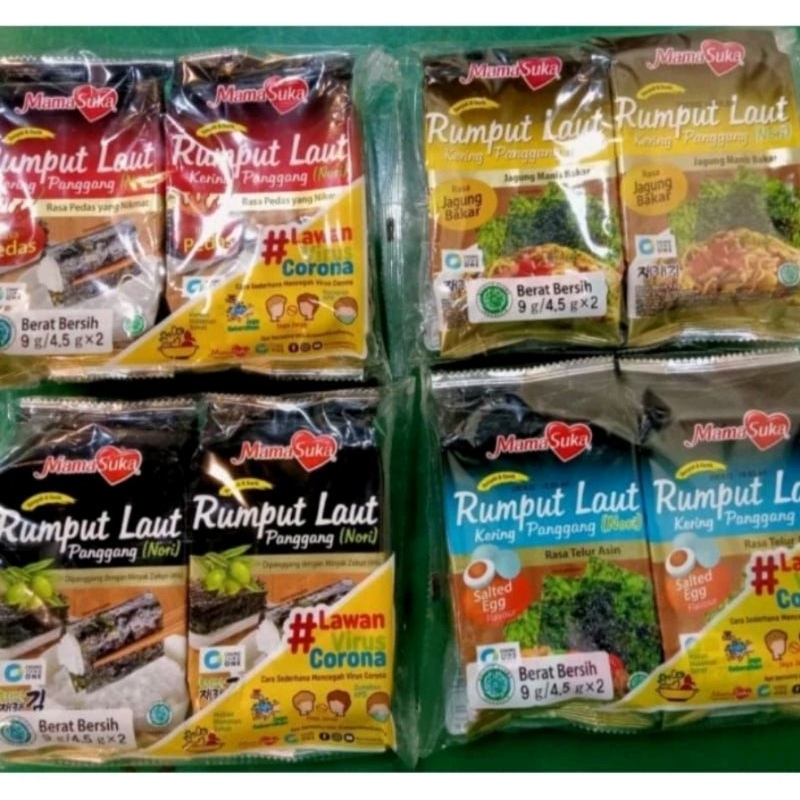 Jual Rumput Laut Mamasuka (2x4.5gr) | Shopee Indonesia