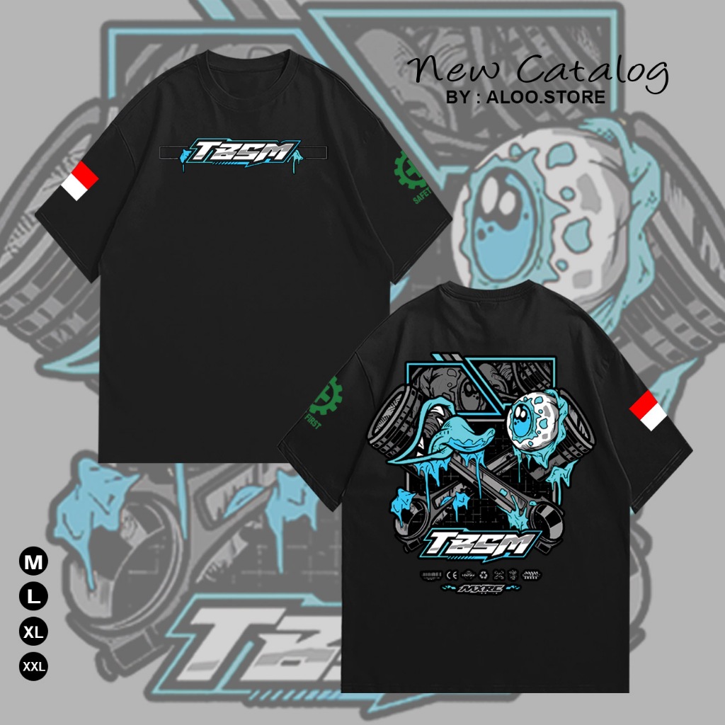 Jual Kaos Maxrace TBSM V2 Series T-Shirt | Kaos racing |Kaos Pria ...