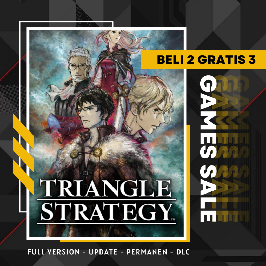Jual TRIANGLE STRATEGY DELUXE EDITION - GAME PC - GAME LAPTOP - PC ...