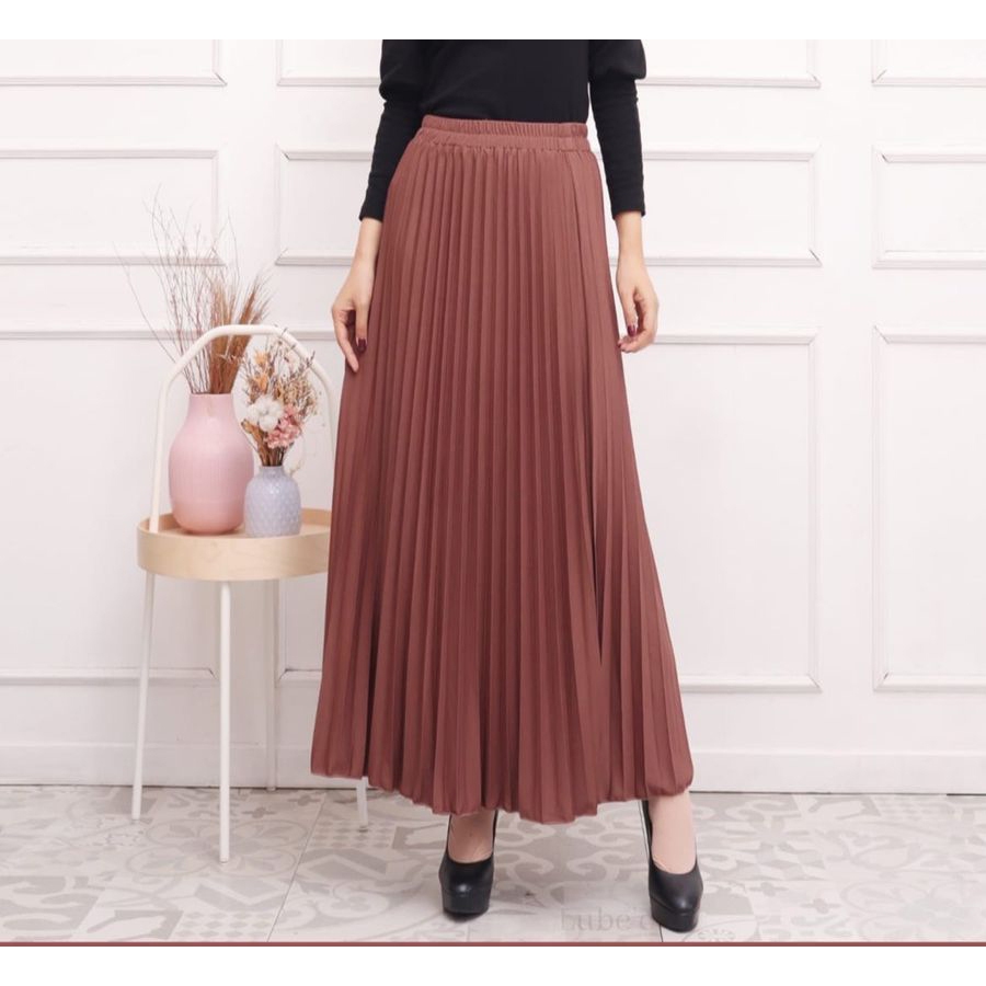 Jual Rok Plisket / Rok Plisket Premium / Rok Formal / Rok kerja / Rok ...