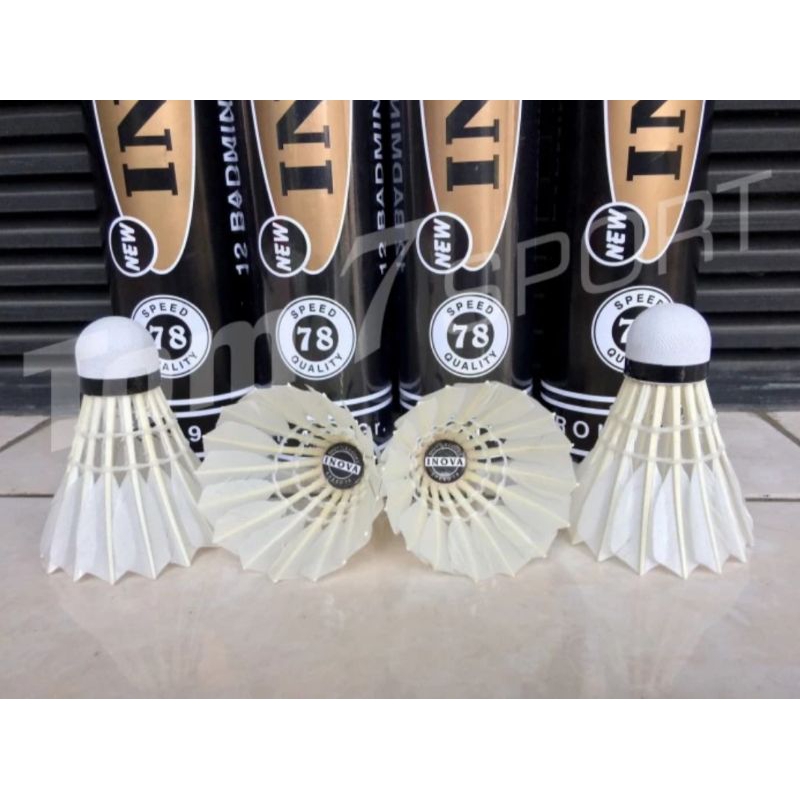 Jual Shuttlecock Original INOVA HITAM / BLACK (Kok Badminton PB Djarum ...