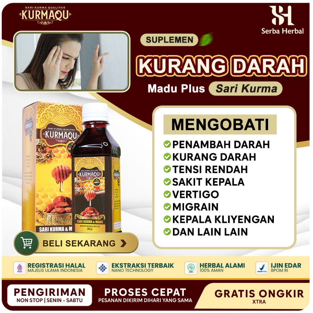 Jual OBAT HERBAL ANEMIA - Penambah Darah - Kurang Darah - Tensi Rendah ...