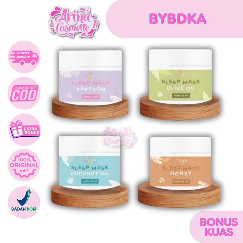 Jual (READY STOCK) SLEEPING MASK BYBDKA.ID SLEEP MASK BYBDKA.ID SLEEPMASK SAFFRON BYBDKA.ID