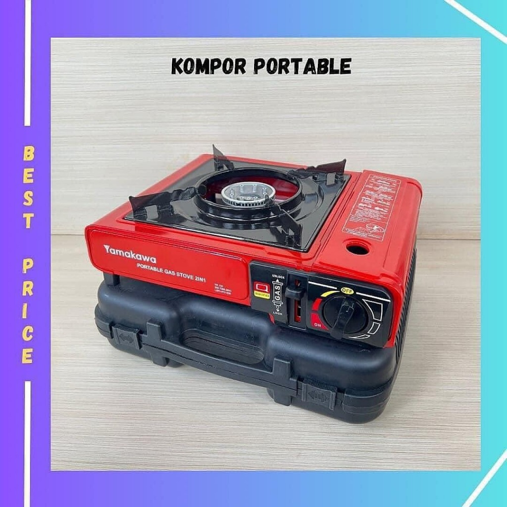 Jual Kompor Gas Mini Portable Tungku Sni Yamakawa Stove Fungsi Gas