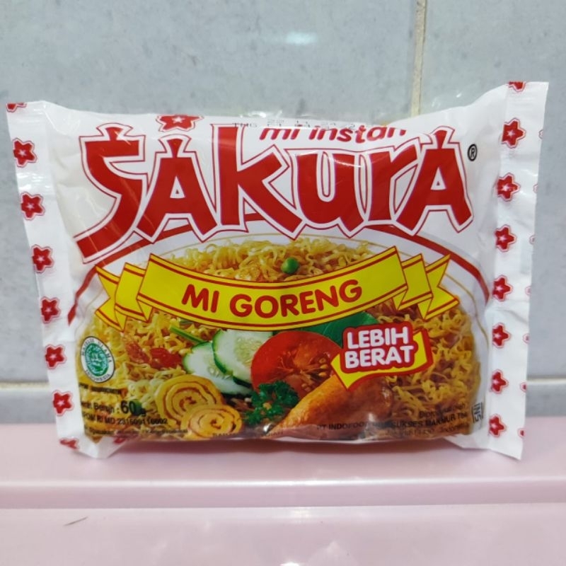 Jual Mi Instan Sakura Mi Sakura Mie Goreng Sakura Mie Sakura | Shopee ...