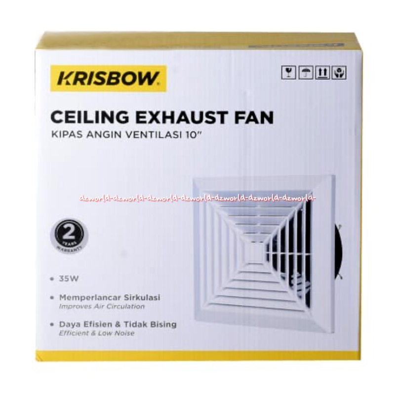 Jual Krisbow Ventilation 10inch Fan Kipas Angin Partisi 10 Inch Exhaust