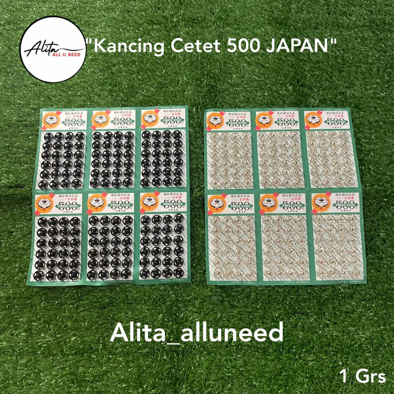 Jual Kancing Cetet/Jepret/ Snap Fastener Press Stud Button 8 mm Asli ...