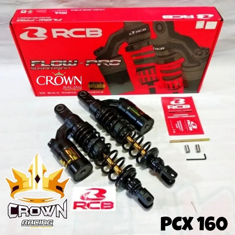 Jual Shock RCB Flow Pro Click Rebound 365mm Honda PCX 160 | Shopee ...