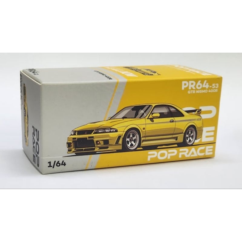 Jual Pop Race Nissan Skyline GTR R33 Nismo 400R Yellow | Shopee Indonesia