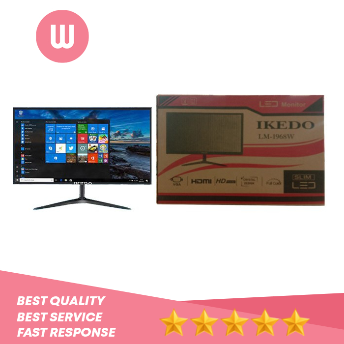 Jual Monitor Inch Led Ikedo Lm W V Full Hd Shopee Indonesia