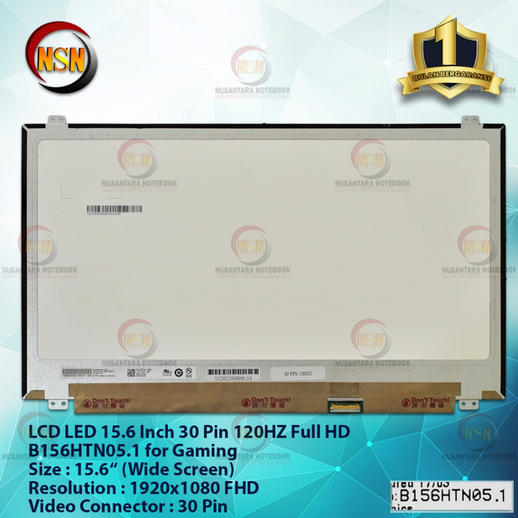 Ecran LED 15,6 Pouces Full HD 1920x1080 Mat De Remplacement Pour Lenovo ThinkBook 15 G2 ITL