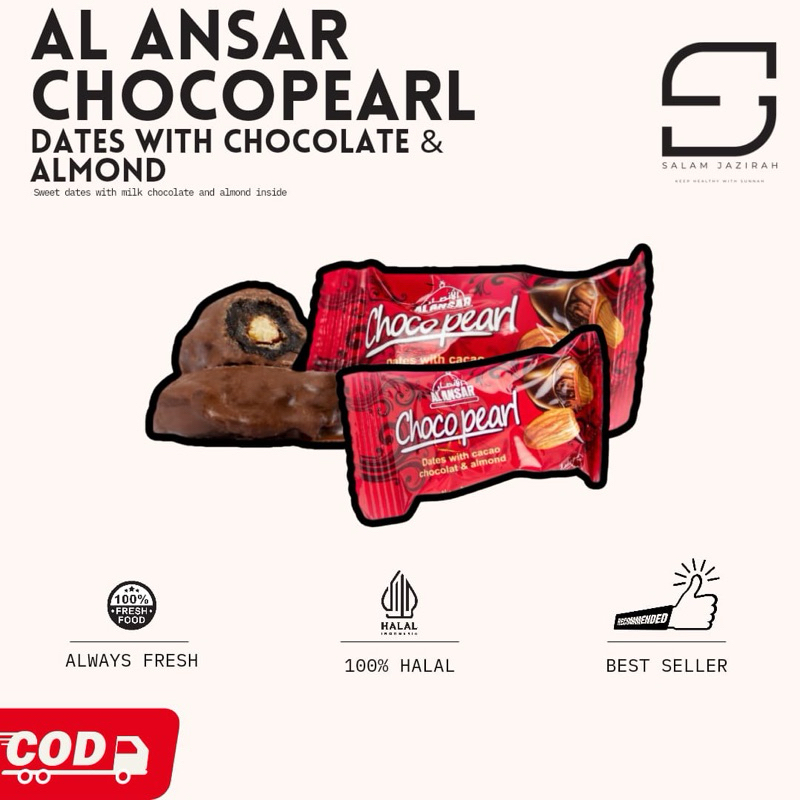 Jual Al Ansar Choco Pearl || Coklat Kurma || Coklat original || Oleh ...
