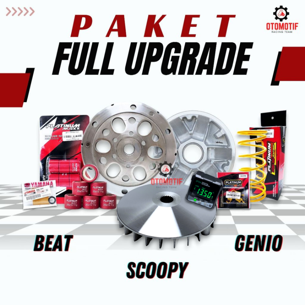 Jual Paket Full Upgrade Kirian Cvt Beat Scoopy Vario Spacy Genio