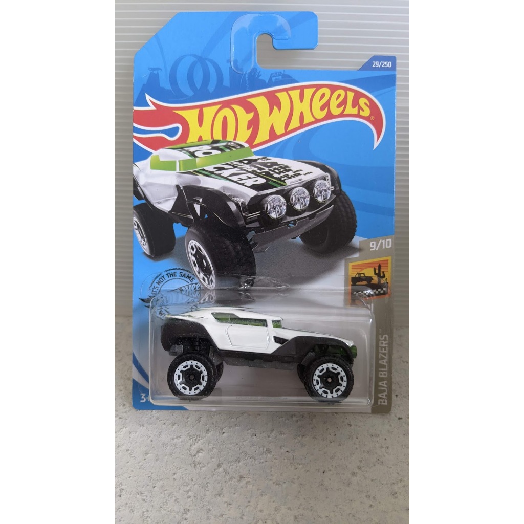 Jual Hot Wheels Mobil Truk Hyper Rocker Putih Strip Hijau Baja Blazers ...
