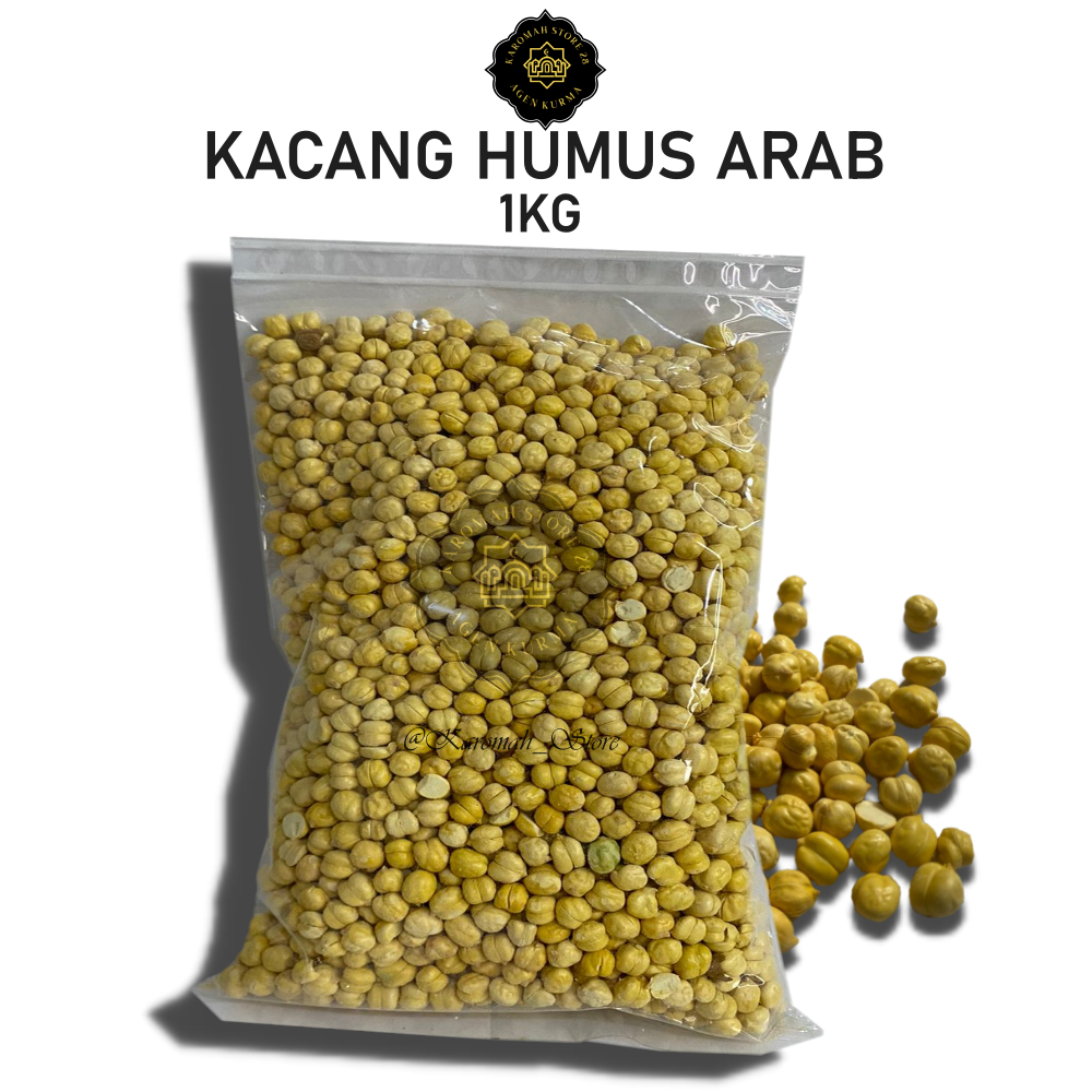 Jual Kacang Humus Arab [1KG]/KACANG OLEH-OLEH HAJI DAN UMROH PREMIUM ...
