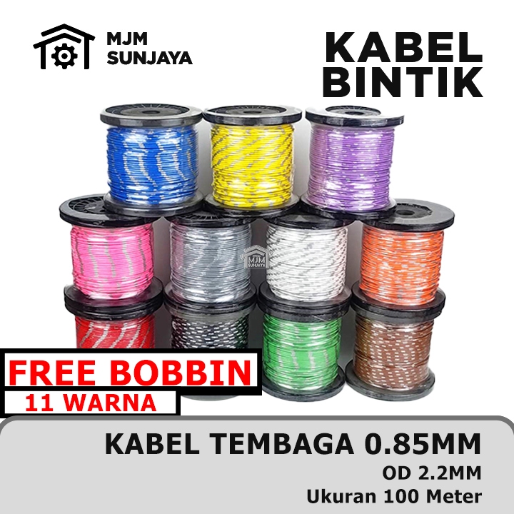 Jual Kabel Body Bintik 0 85mm 100 Meter Serabut Tembaga Avss Astra