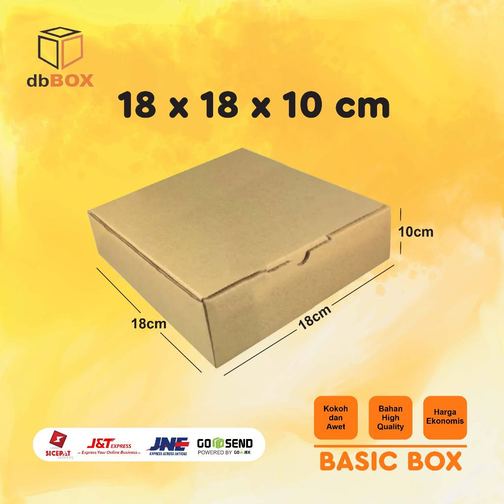 Jual Kardus 18x18x10 cm Diecut dan Easy usage | Shopee Indonesia