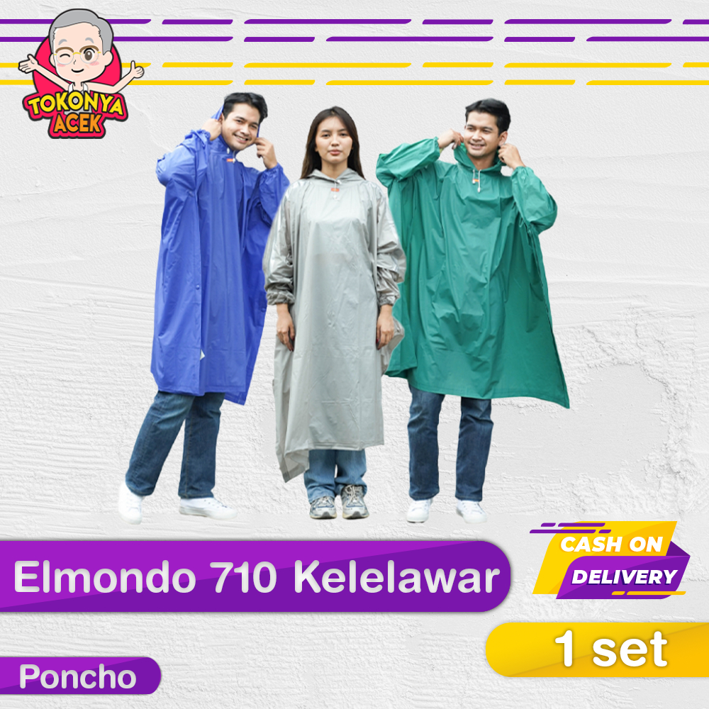 Jual Jas Hujan Poncho Lengan Kelelawar Elmondo Personal Shopee Indonesia