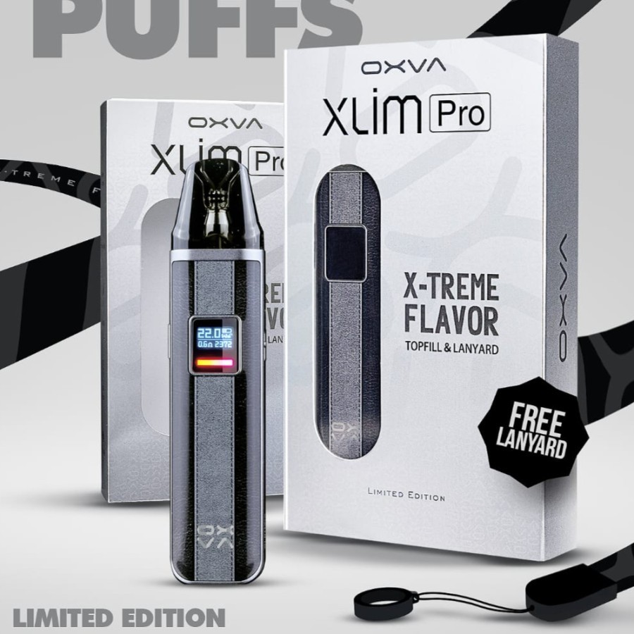 Jual Oxva Xlim Pro Black Noir Limited Edition 30W 1000mAh Pod Kit - PS ...