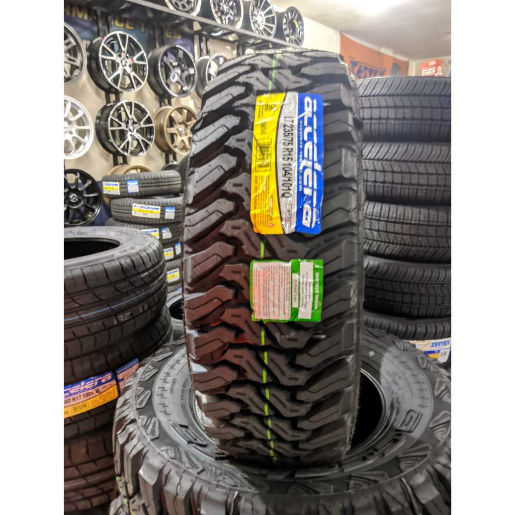 Jual BAN OFFROAD UKURAN 235 75 R15 ACCELLEERA M/T COCOK UNTUK JIMNY ...