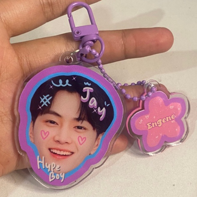 Jual Cute Overload Enhpen keychain Fanmade by matchaluv.s | 2 Sisi ...