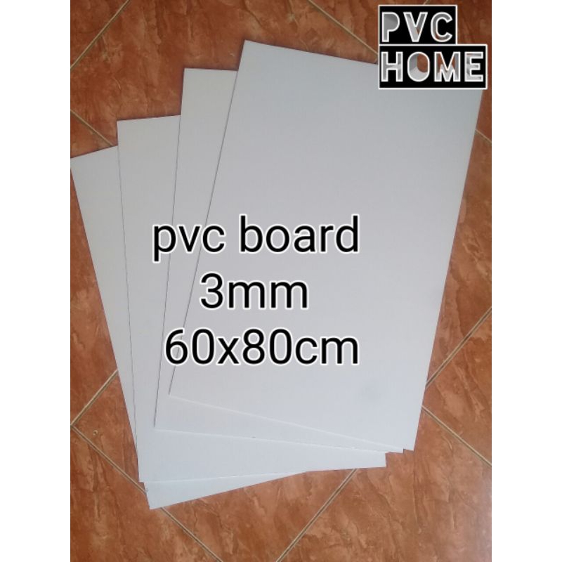 Jual pvc board 3mm 60x80cm isi 4 lembar | Shopee Indonesia