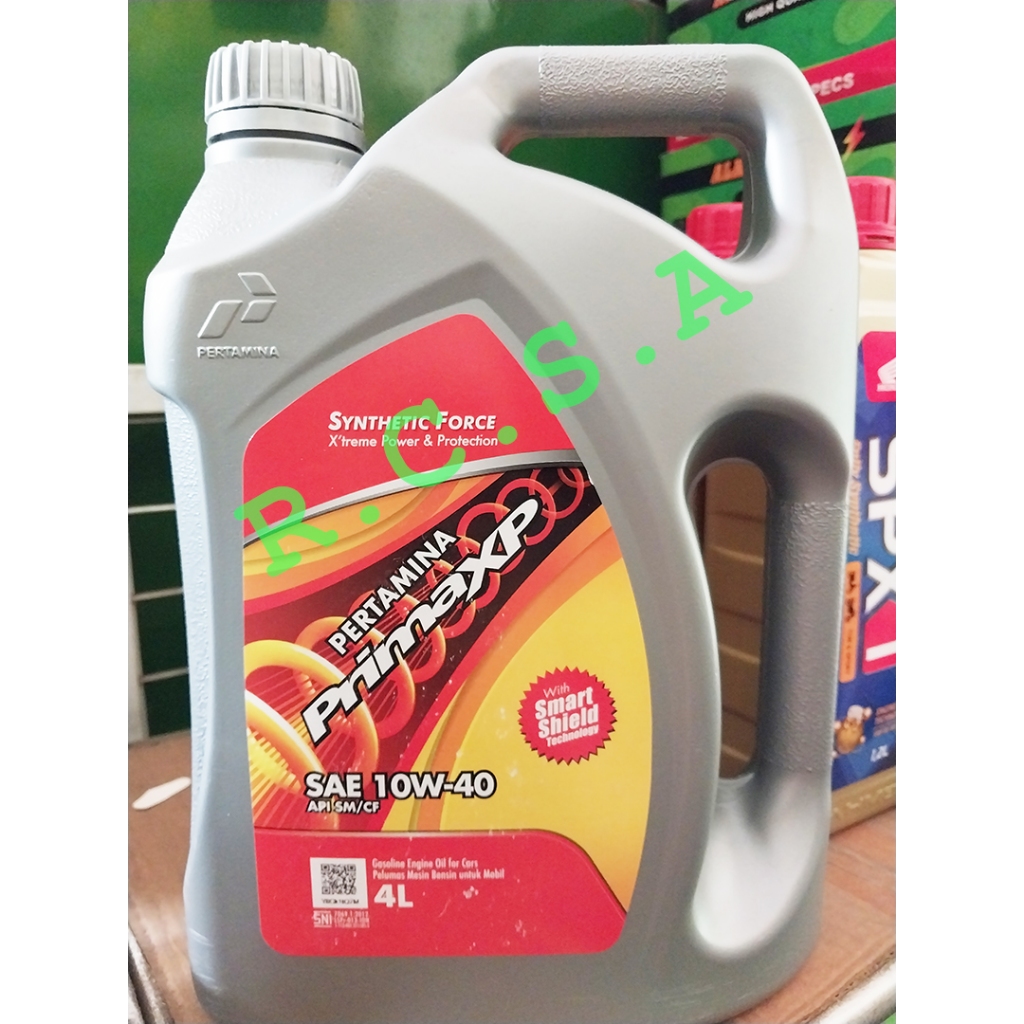 Jual OLI PRIMA XP 10W-40 4 LITER ORIGINAL | Shopee Indonesia