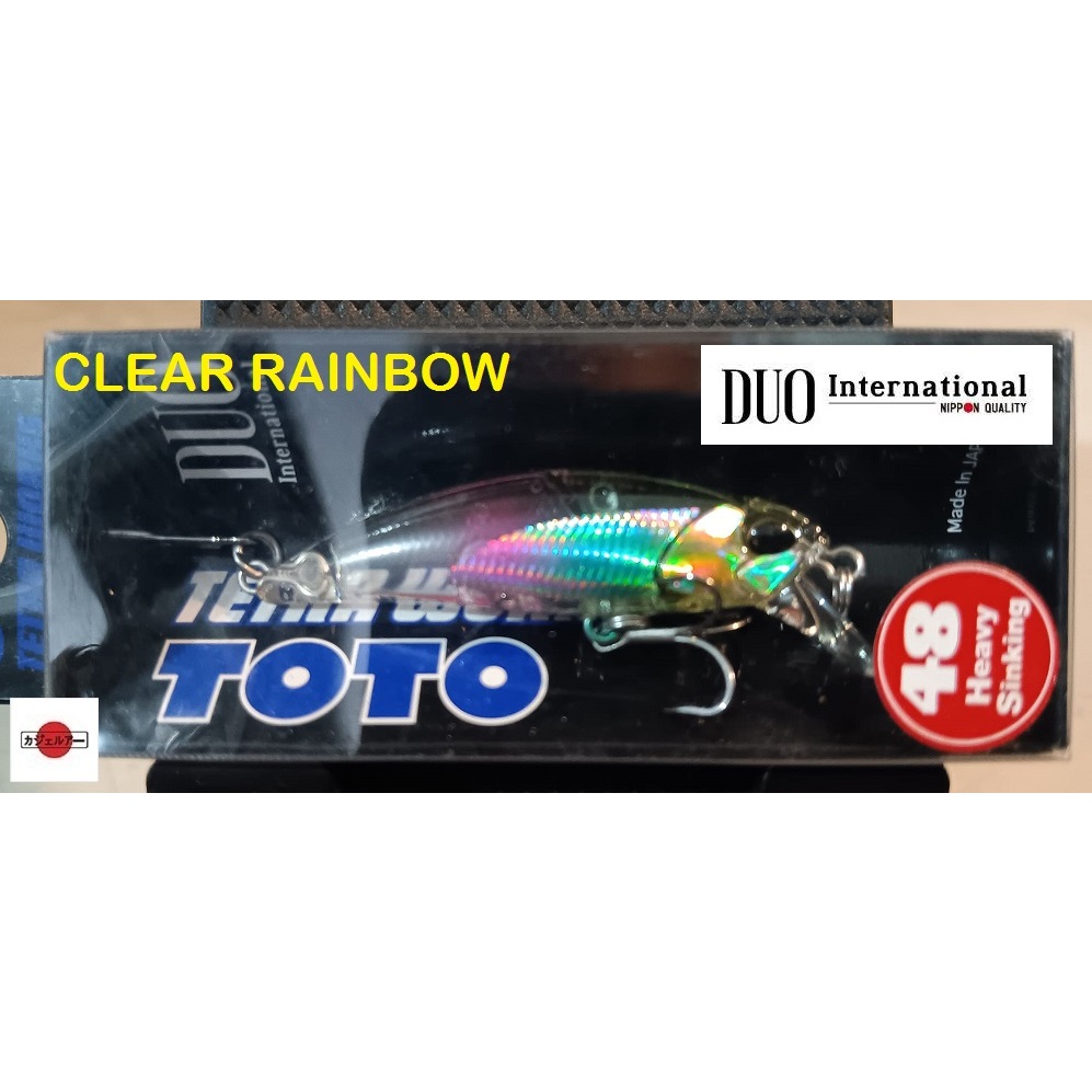 Leurre Souple Duo Tetra Works Toto Shad 48mm - Coloris CCC0075 - Pêche Mer
