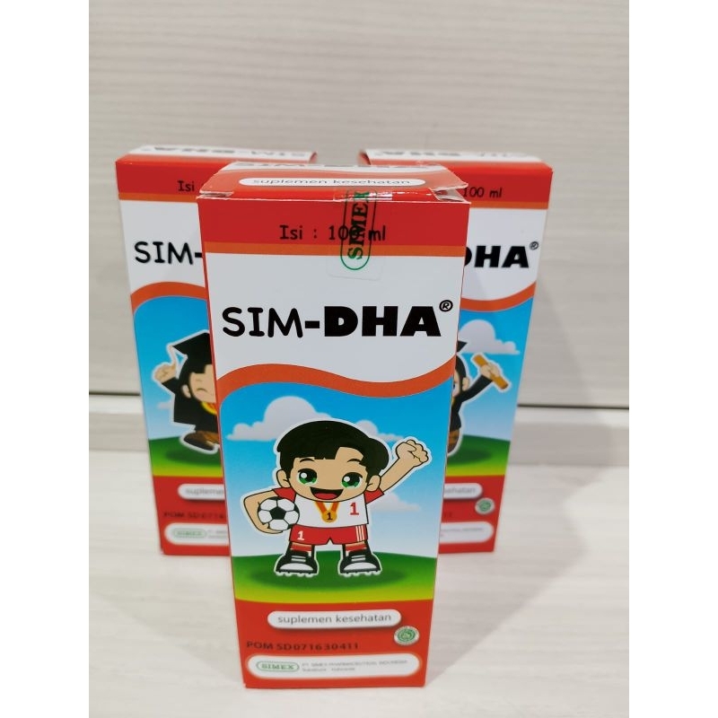 Jual SIM DHA SIRUP 100 ML VITAMIN ANAK | Shopee Indonesia