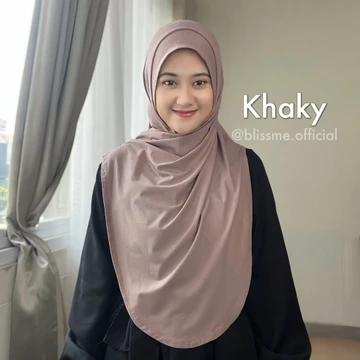 Blissme Shireen Bergo Instan Syar'I Hijab Kaos Rayon Premium