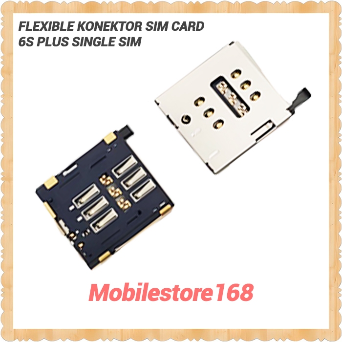 Jual FLEXIBLE KONEKTOR SIM CARD SINGLE 6S PLUS | Shopee Indonesia