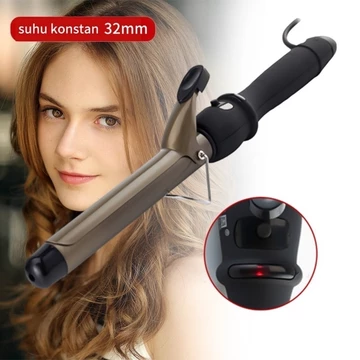 Catokan Rambut Curly Gold Ceramic 28mm 32mm 38mm Catokan Curly Keriting Rambut CATOK GLAZE