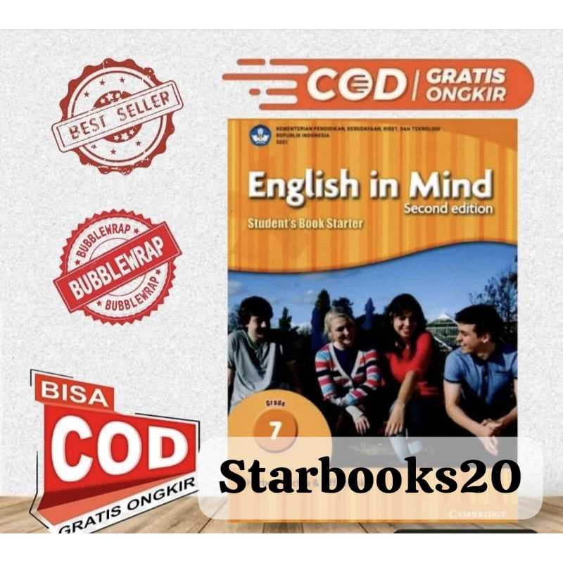 Jual Buku English in Mind Second Edition Student's Book Starter Grade 7 ...