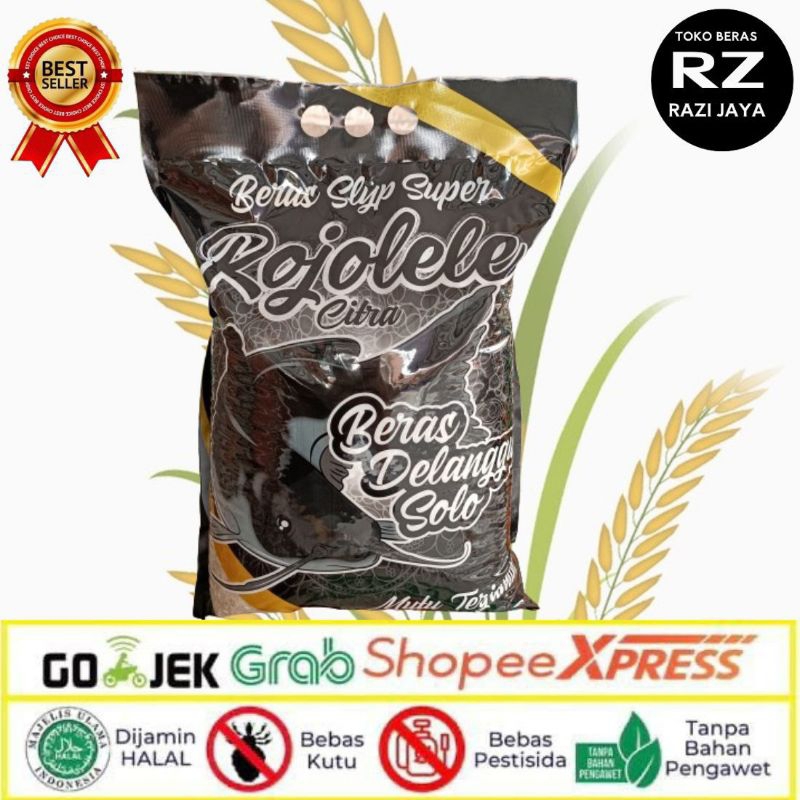 Jual Beras Rojolele Delanggu Solo 5kg Shopee Indonesia