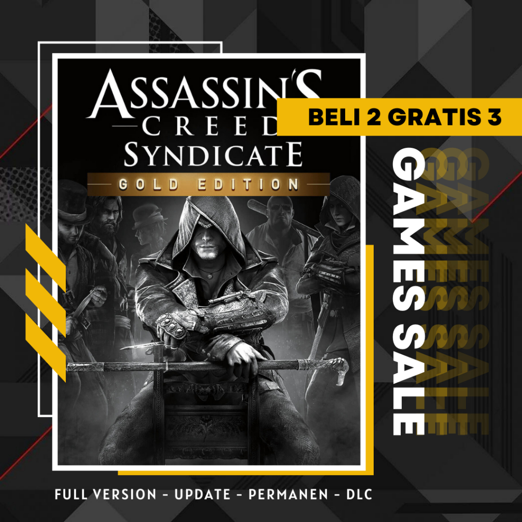 Jual Assassins Creed Syndicate Gold Edition Game Pc Game Laptop