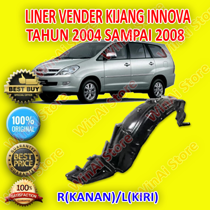 Jual LINER/INER FENDER INNOVA 2004 SAMPAI 2008 CARGO | Shopee Indonesia
