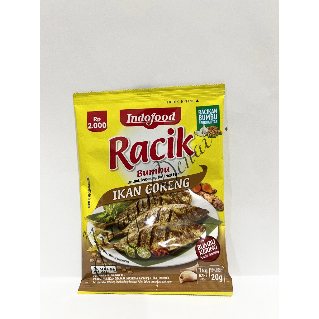 Jual Racik - Bumbu Ikan Goreng - 20gr ASLI!! | Shopee Indonesia