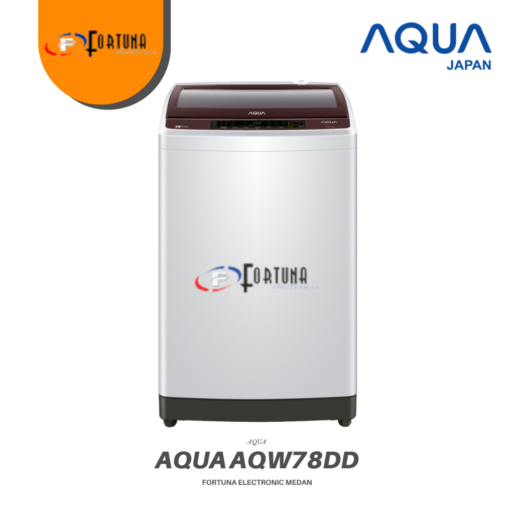 Jual MESIN CUCI 1 TABUNG AQUA 7KG AQW78DD / TOP LOADING AQUA AQW-78DD ...