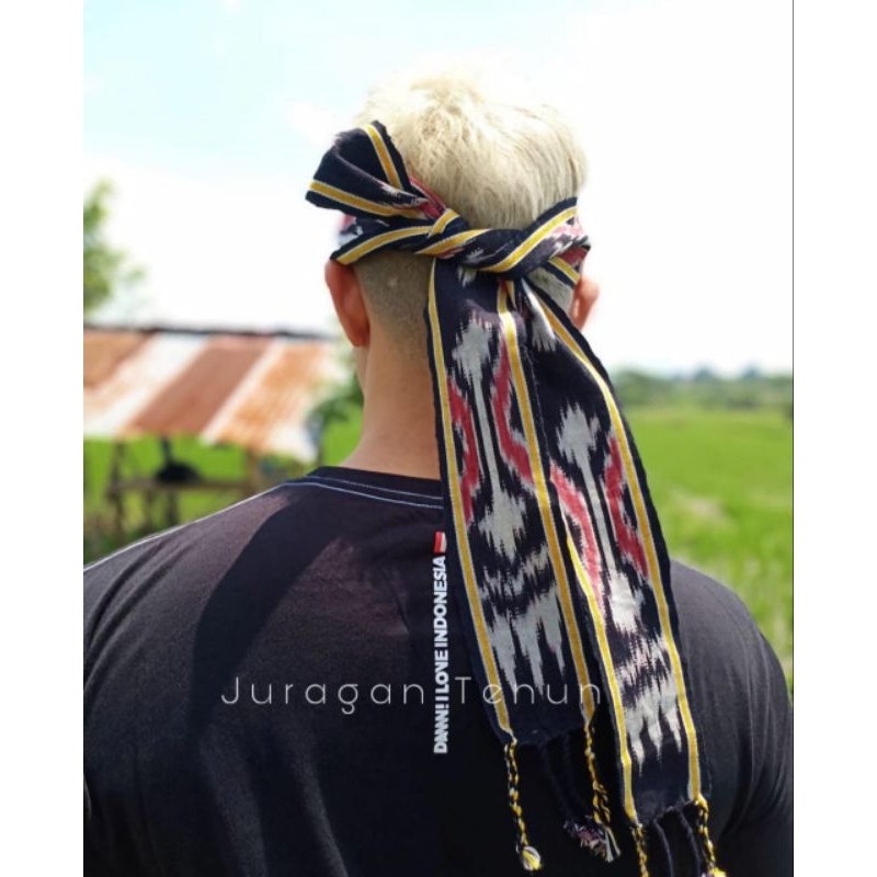 Jual Ikat Kepala Motif Lombok 2 l Headband Woven Craft l Aksesoris ...