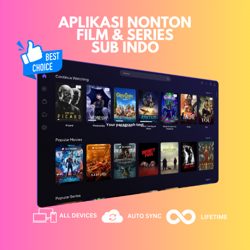Jual LK21 LAYAR KACA APLIKASI NONTON FILM SERIES ANIME ALL DEVICES